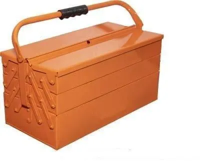 0501 Metal 5 Compartment Tool Box