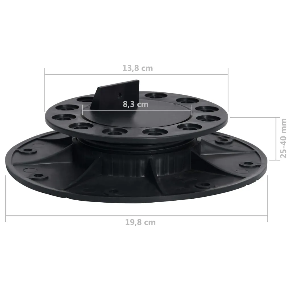 Adjustable Feet for Decking 10 pcs 25-40 mm