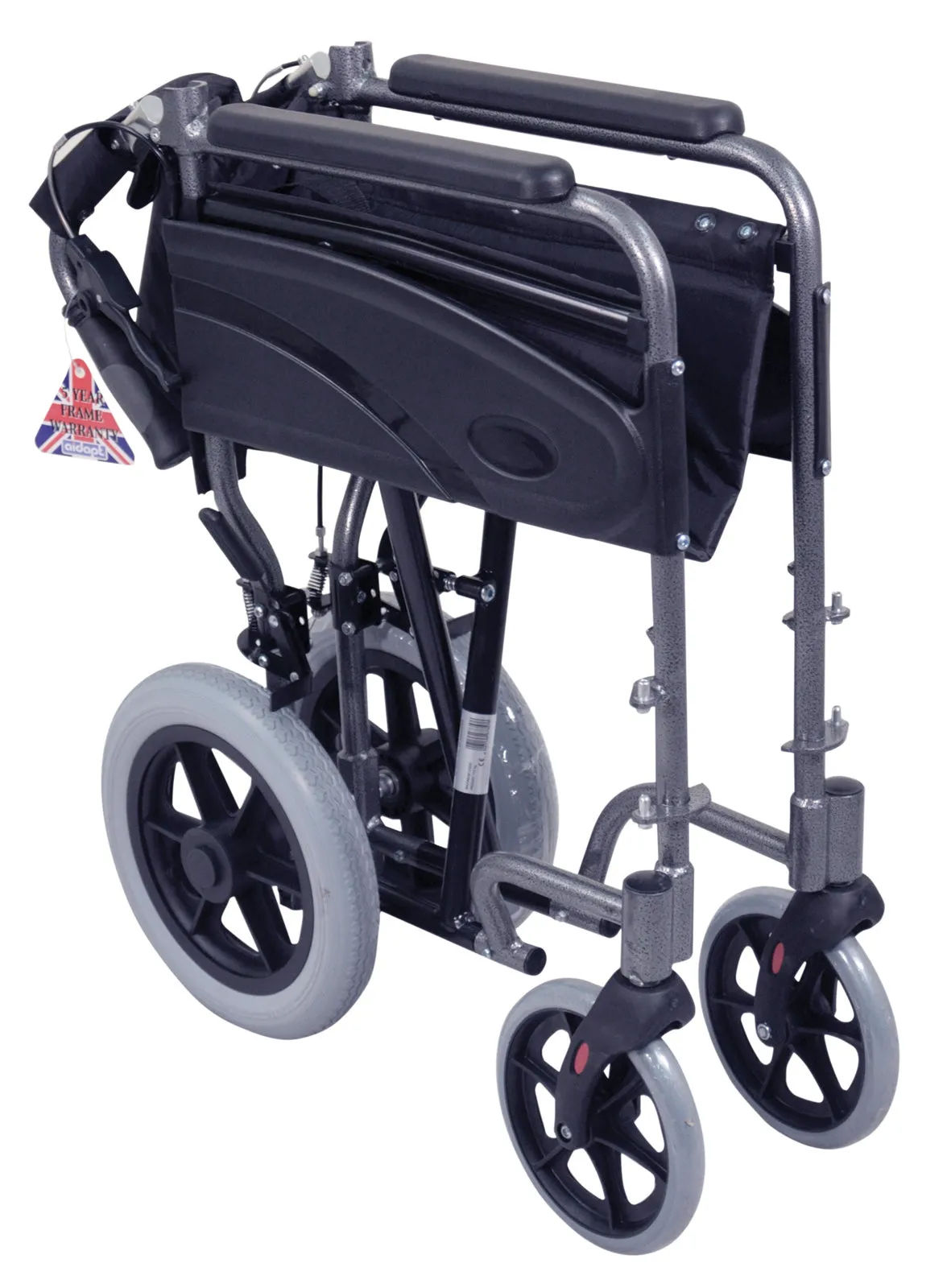 Aidapt Compact Transport Aluminium Wheelchair