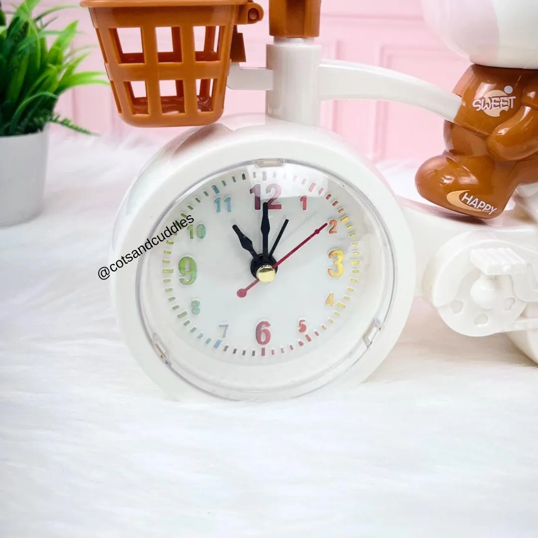 Animal Theme Cycle Shaped Clock for Kids