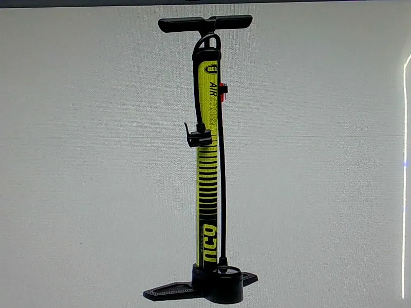 Bella Vita High-Pressure Bicycle Floor Pump - Yellow