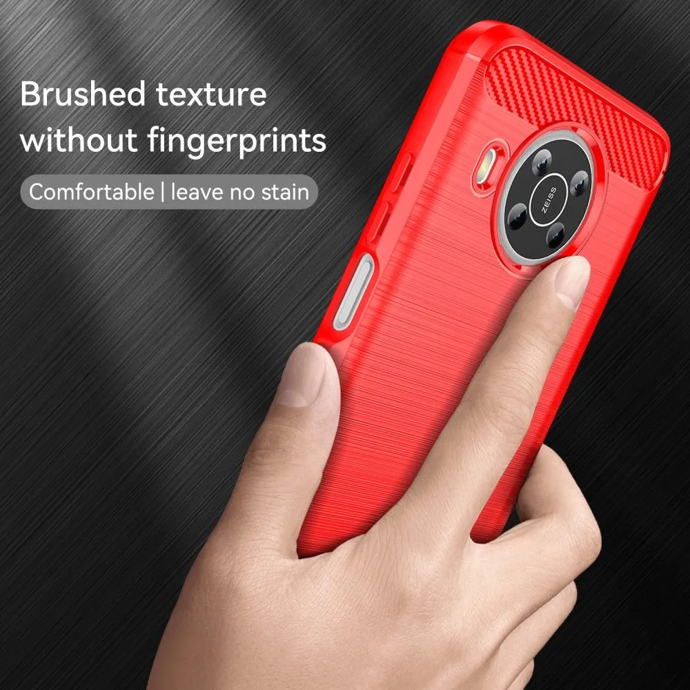 Carbon Flex case - Nokia X10 / X20 - Red