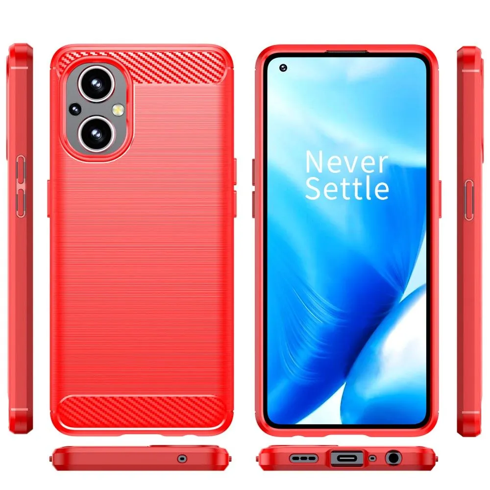 Carbon Flex case - OnePlus Nord N20 5G - Red