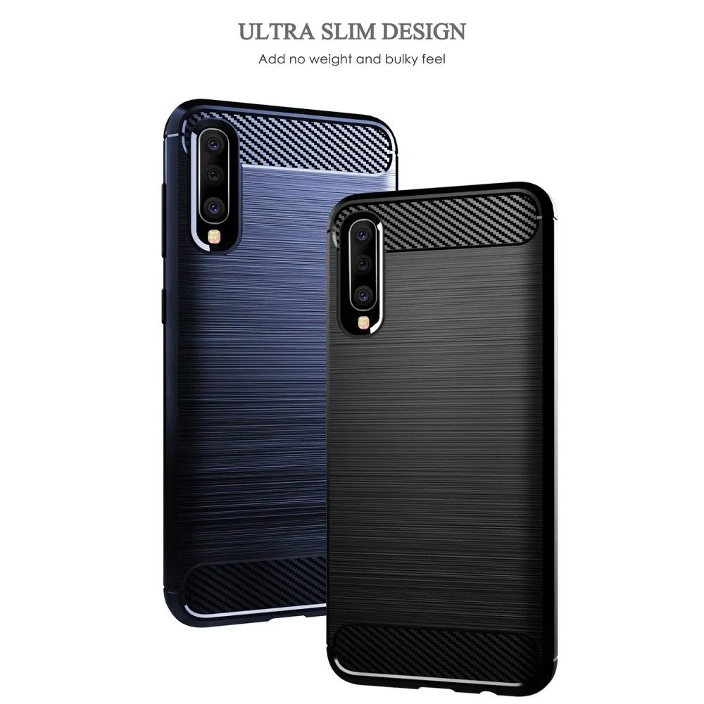 Carbon Flex case - Samsung Galaxy A50s / A50 / A30s - Blue