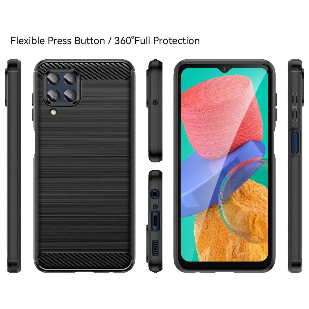 Carbon Flex case - Samsung Galaxy M33 5G - Black