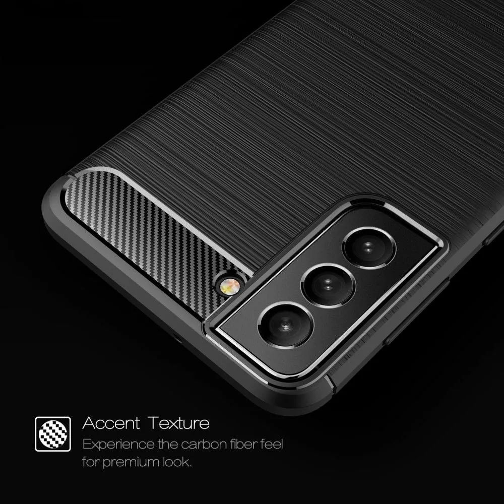 Carbon Flex case - Samsung Galaxy S22 Plus - Black