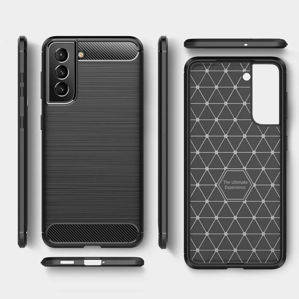 Carbon Flex case - Samsung Galaxy S22 Plus - Black