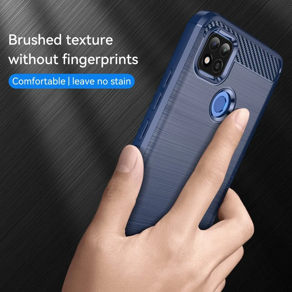 Carbon Flex case - Xiaomi Poco C3 / C31 / 9 Activ - Blue