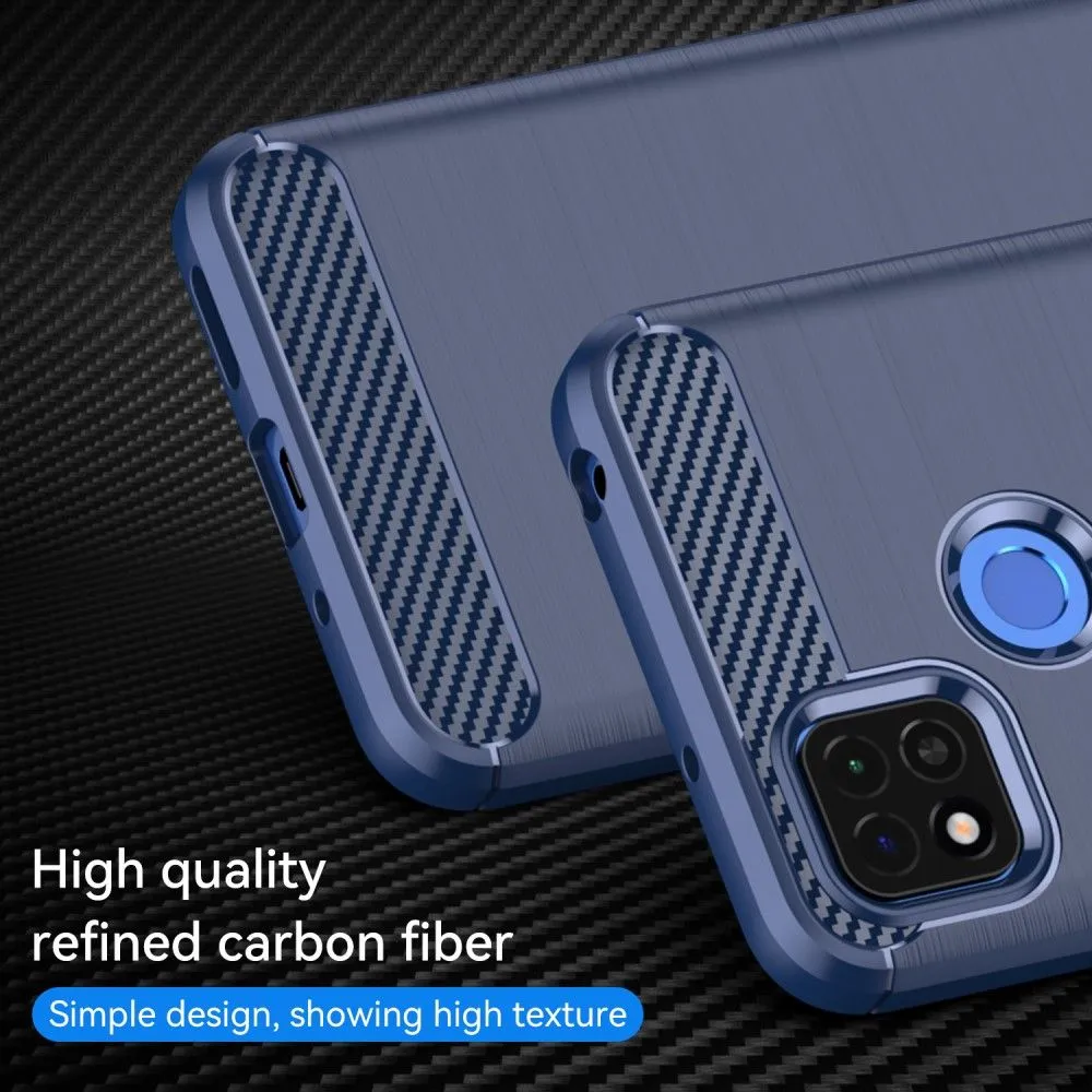 Carbon Flex case - Xiaomi Poco C3 / C31 / 9 Activ - Blue