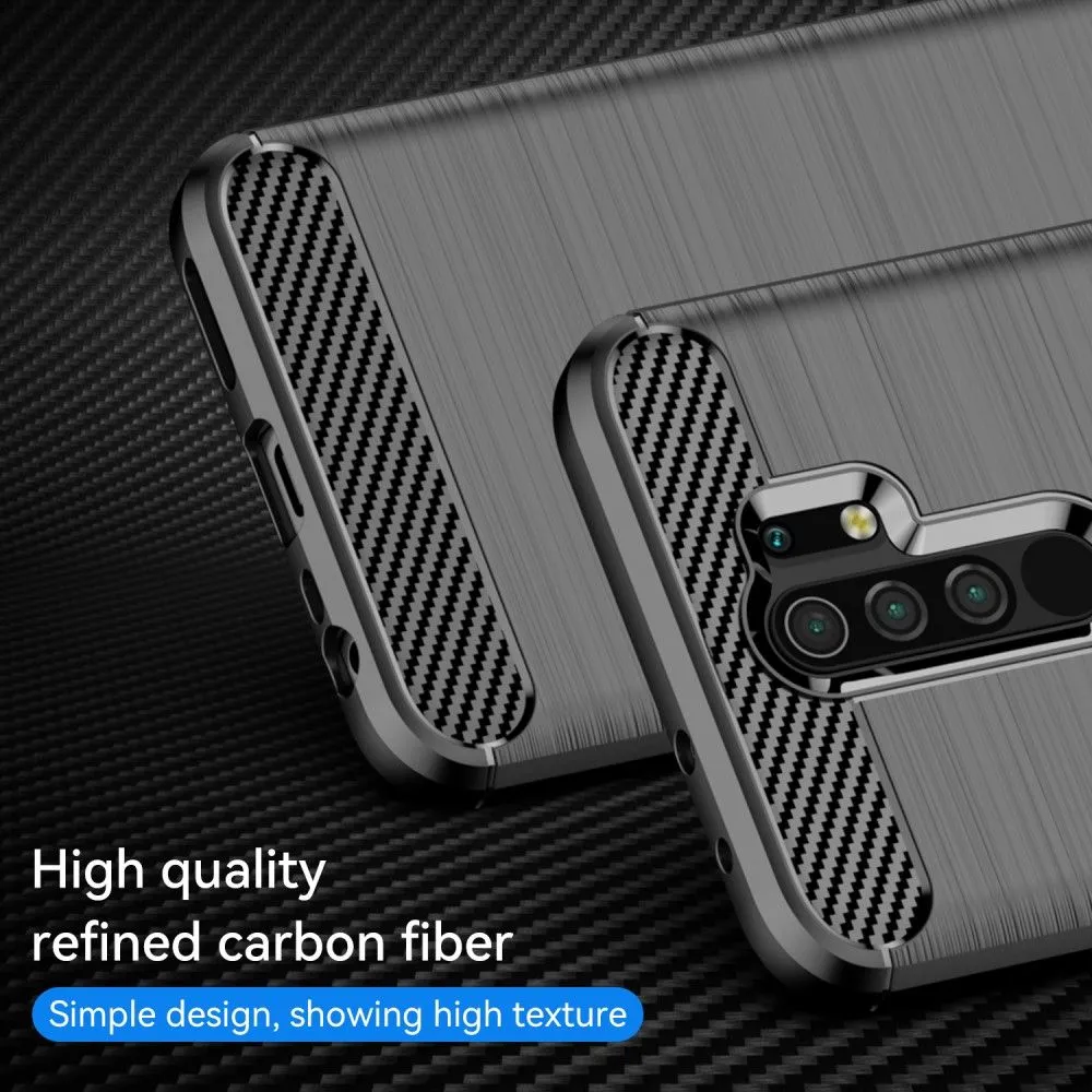 Carbon Flex case - Xiaomi Poco M2 Reloaded / M2 / Redmi 9 - Black