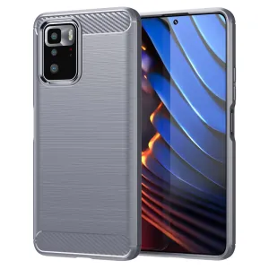 Carbon Flex case - Xiaomi Poco X3 GT - Grey