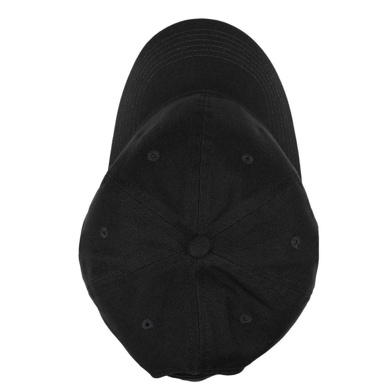 Classic Baseball Cap Soft Cotton Adjustable Size - Black