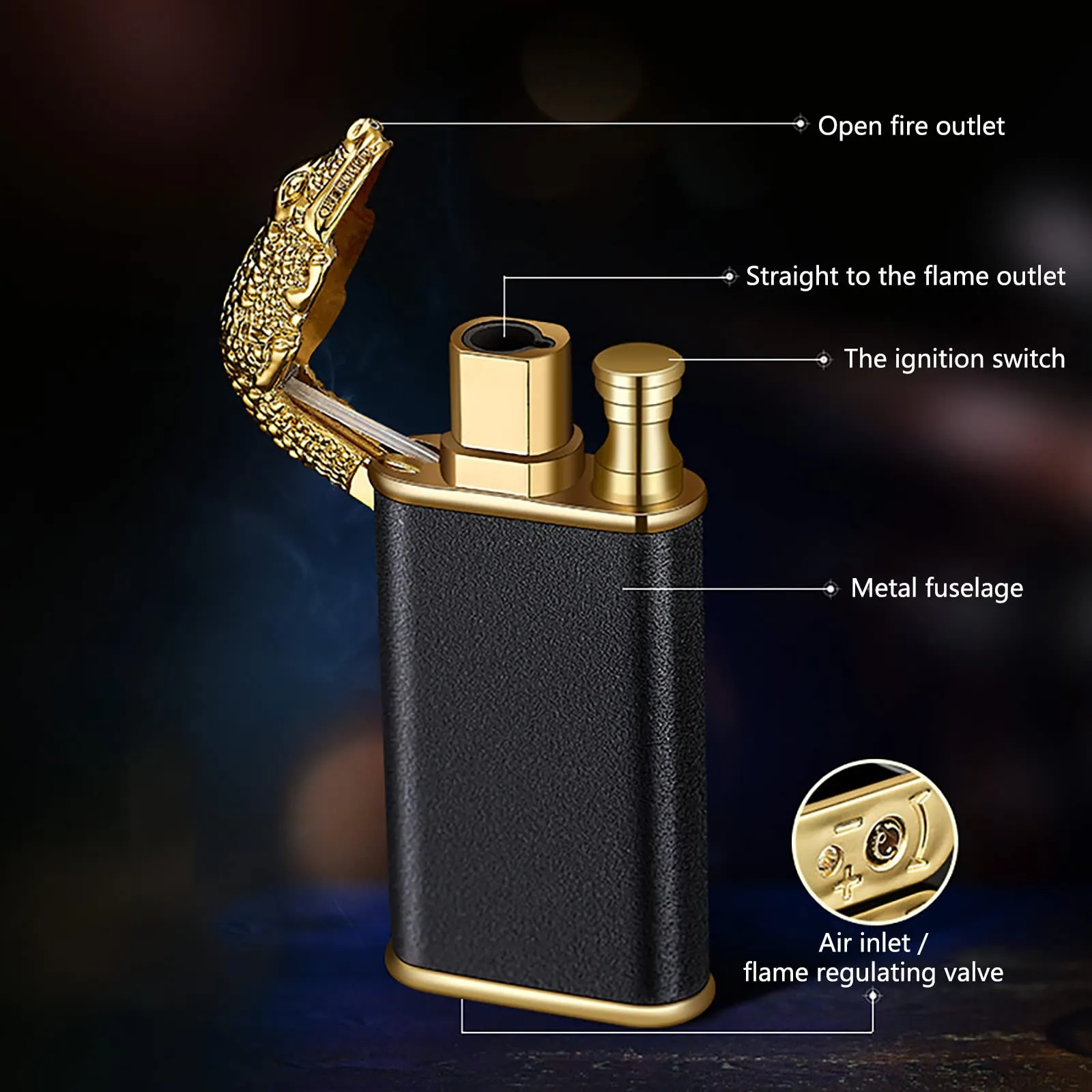 CROCODILE LIGHTER