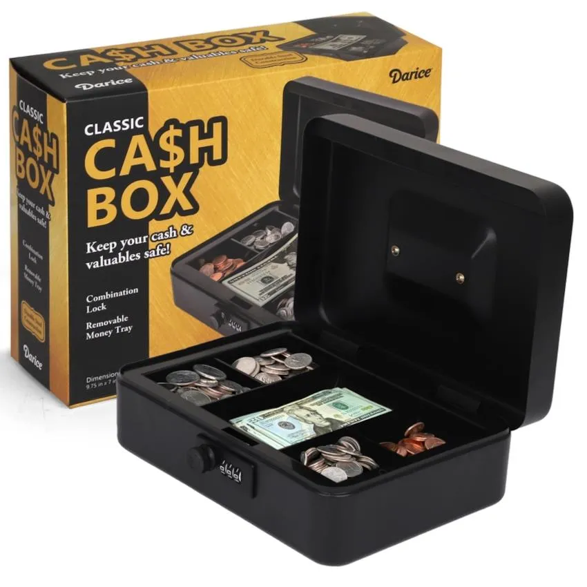 Darice Classic Cash Box