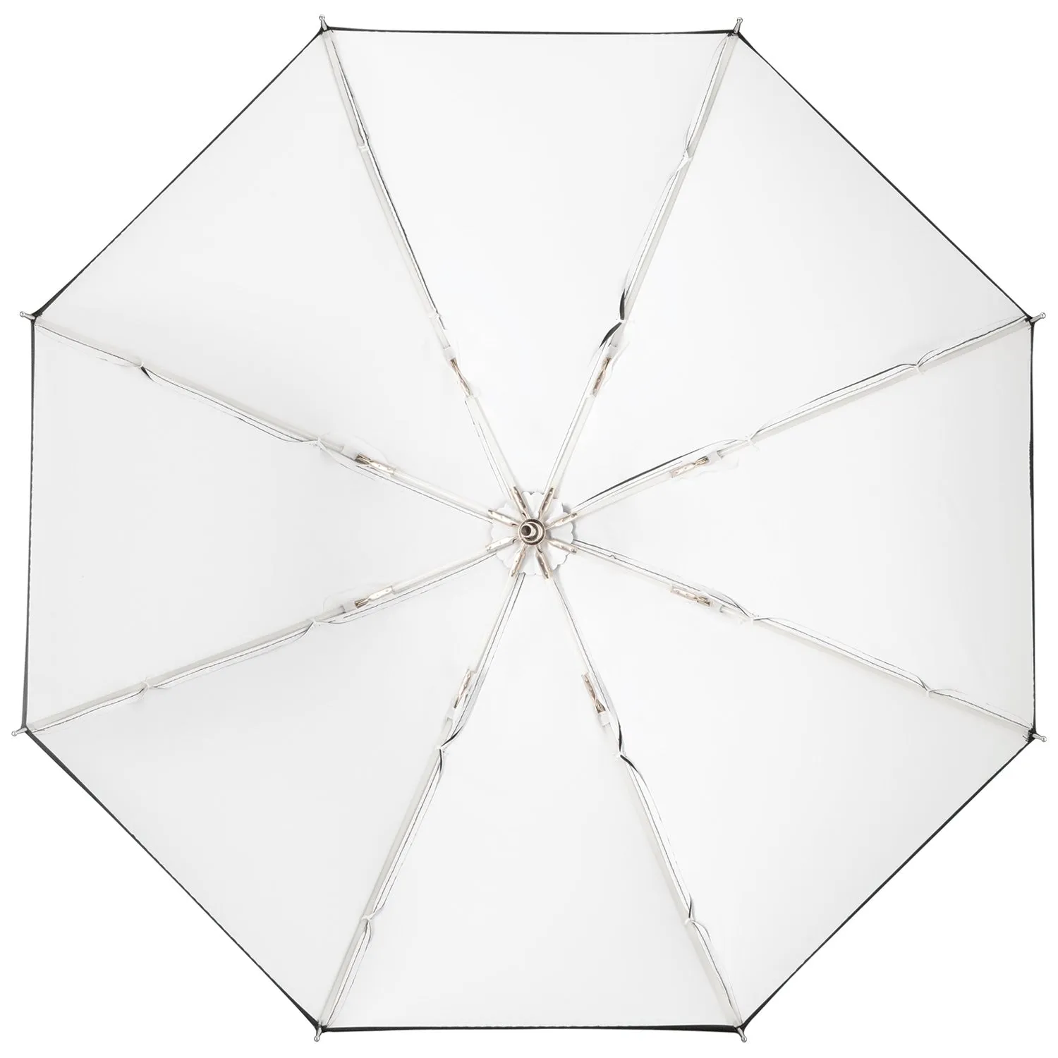 Deep Umbrella - White Bounce (24")