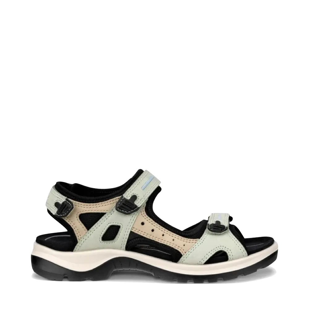 Ecco Women's Yucatan Sandal (Matcha/Sand)