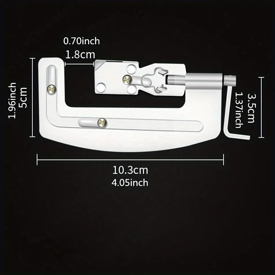 Effortlessly tie fishing knots with portable hooktier tool