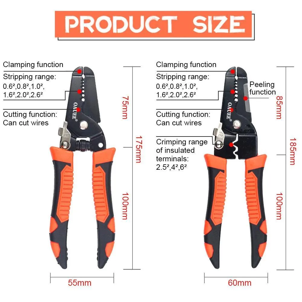 Electrician's Multi-Function Wire Pliers: Durable and Versatile Essential