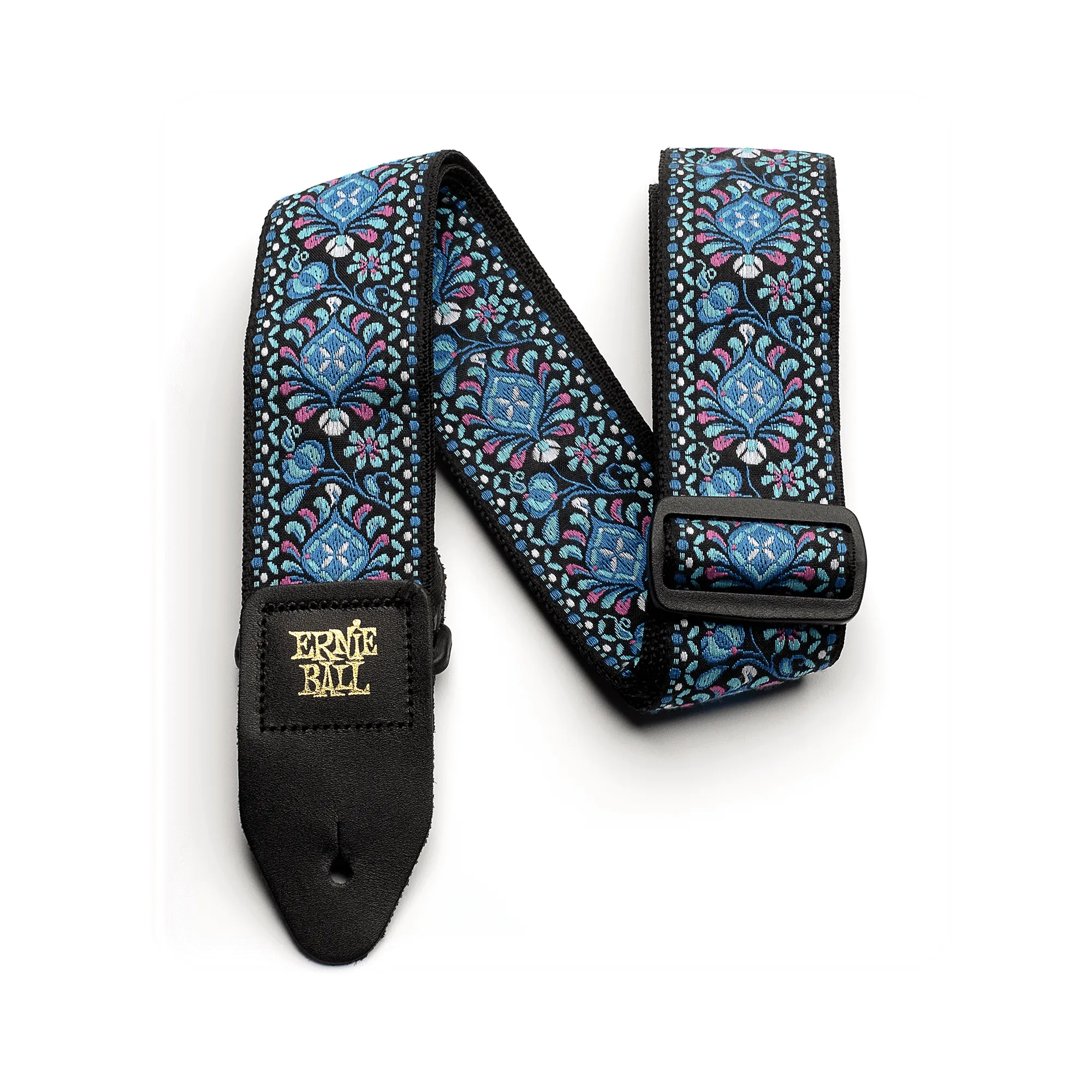 Ernie Ball Indigo Orchid Jacquard Guitar Strap