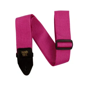 Ernie Ball Polypro Guitar Strap - Raspberry