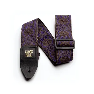 Ernie Ball Purple Paisley Jacquard Strap