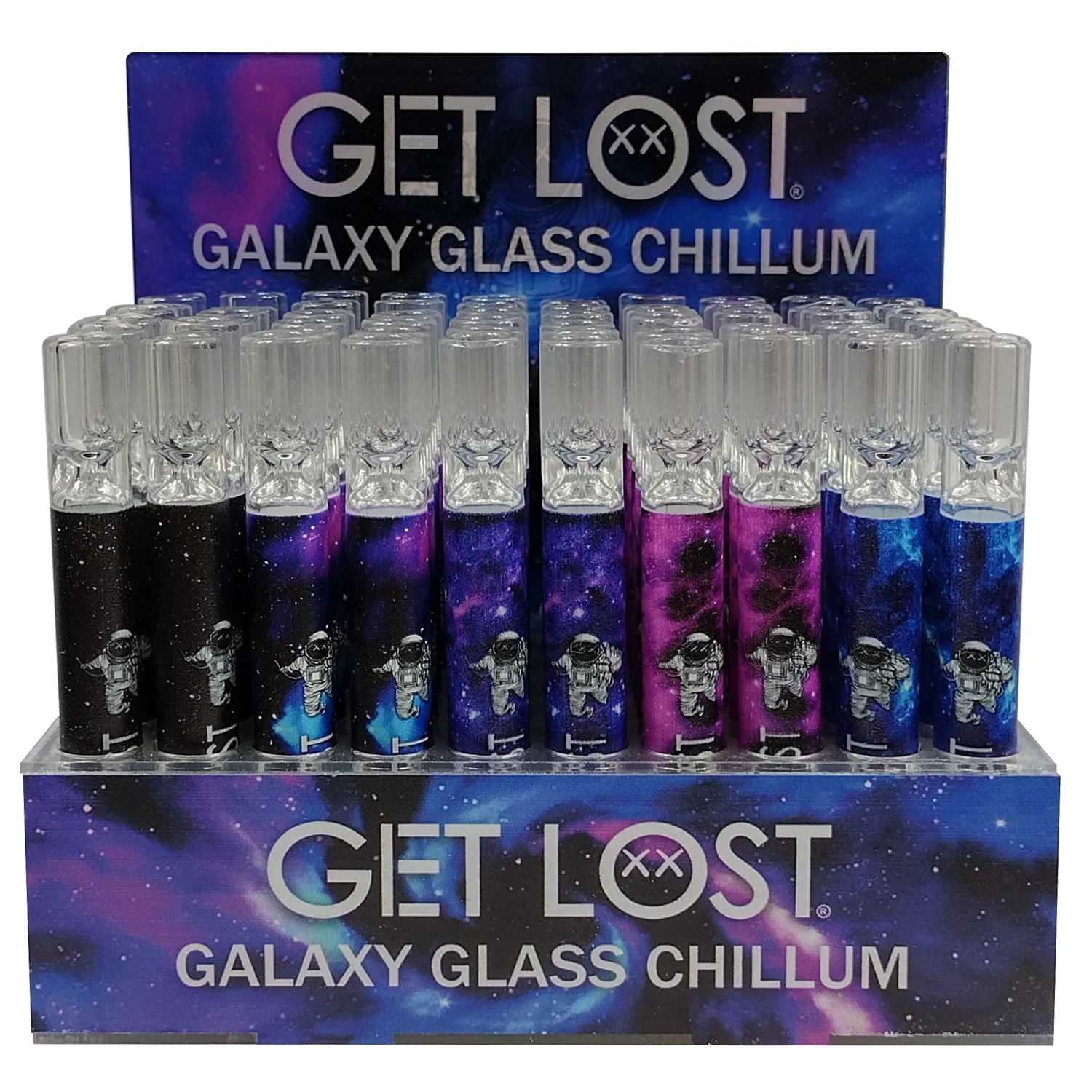 Galaxy Glass Chillum (Case)