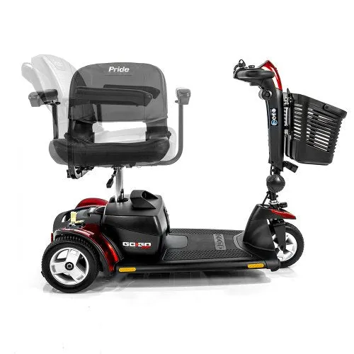 Go-Go Sport 3-Wheel Pride Travel Mobility Scooter