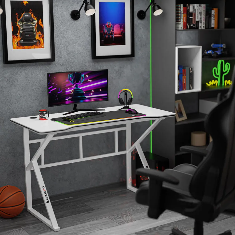 Huzaro Hero 1.6 White Gaming Desk