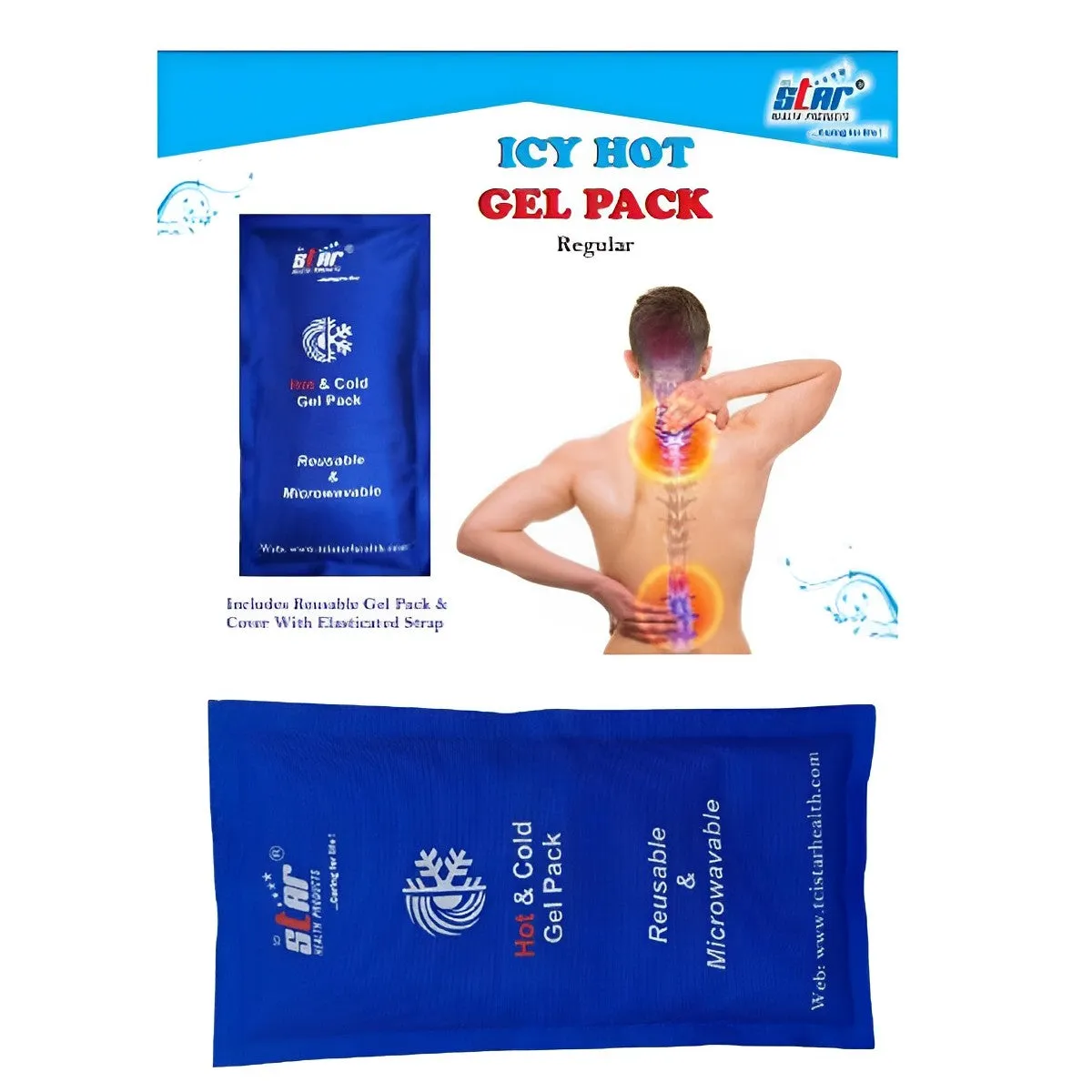 Icy Hot & Cold Gel Pack Regular