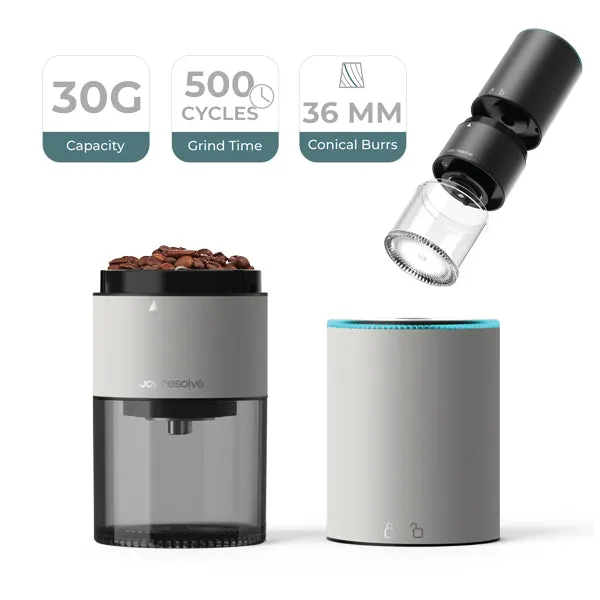 Joy Resolve Groove Compact Portable Coffee Grinder