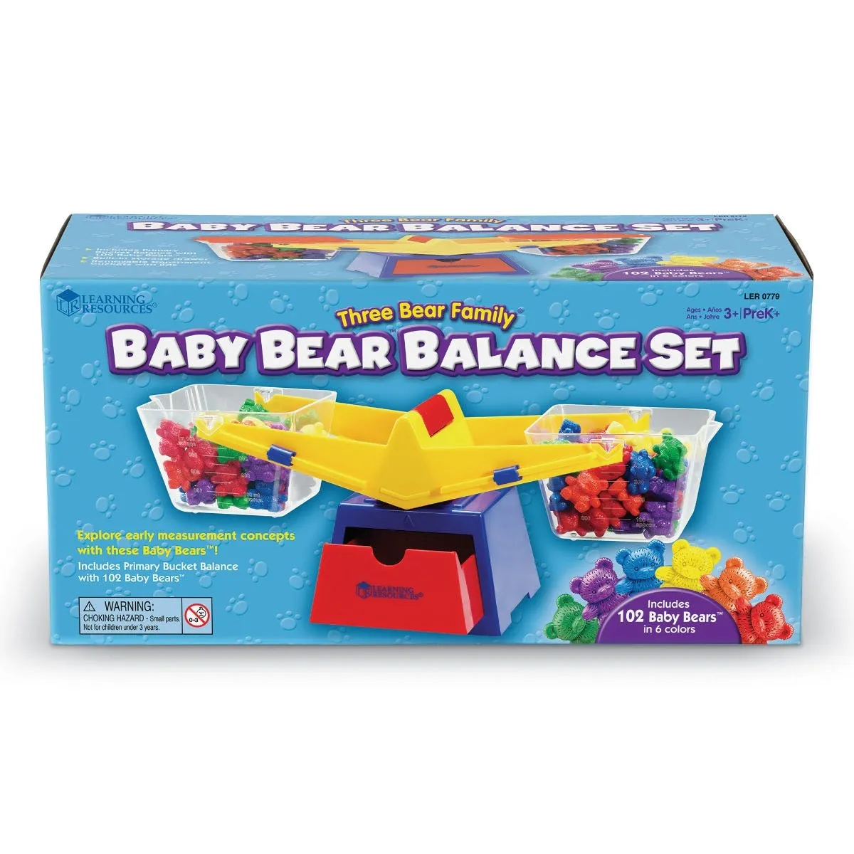 Learning Resources Three Bear Family® Baby Bear™ Balance Set