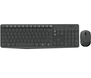 Logitech MK235 WIRELESS KEYBOARD AND MOUSE COMBO Durable. Simple. Wireless