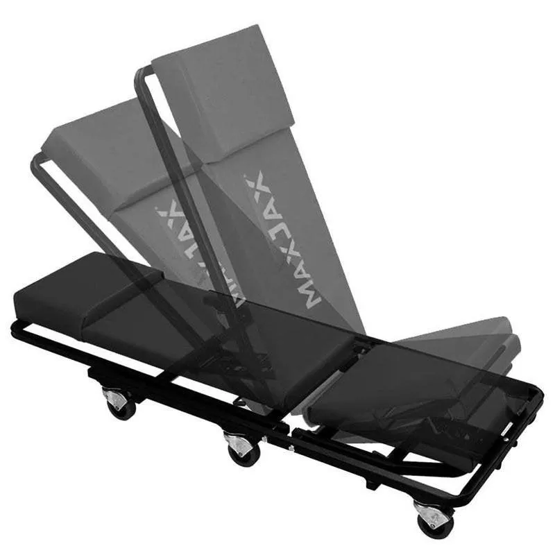 MAXJAX | Reclining Creeper Seat - Hi-Low Adjustable Creeper Seat