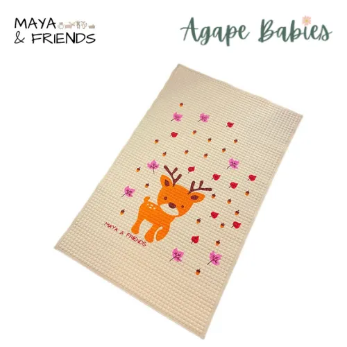 Maya & Friends Air Filled Rubber Baby Cot Sheet - 4 Design