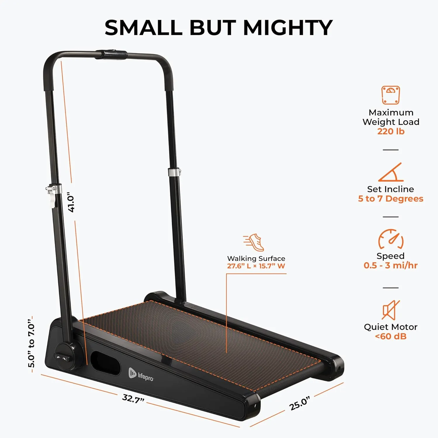 PacerMini Portable Treadmill