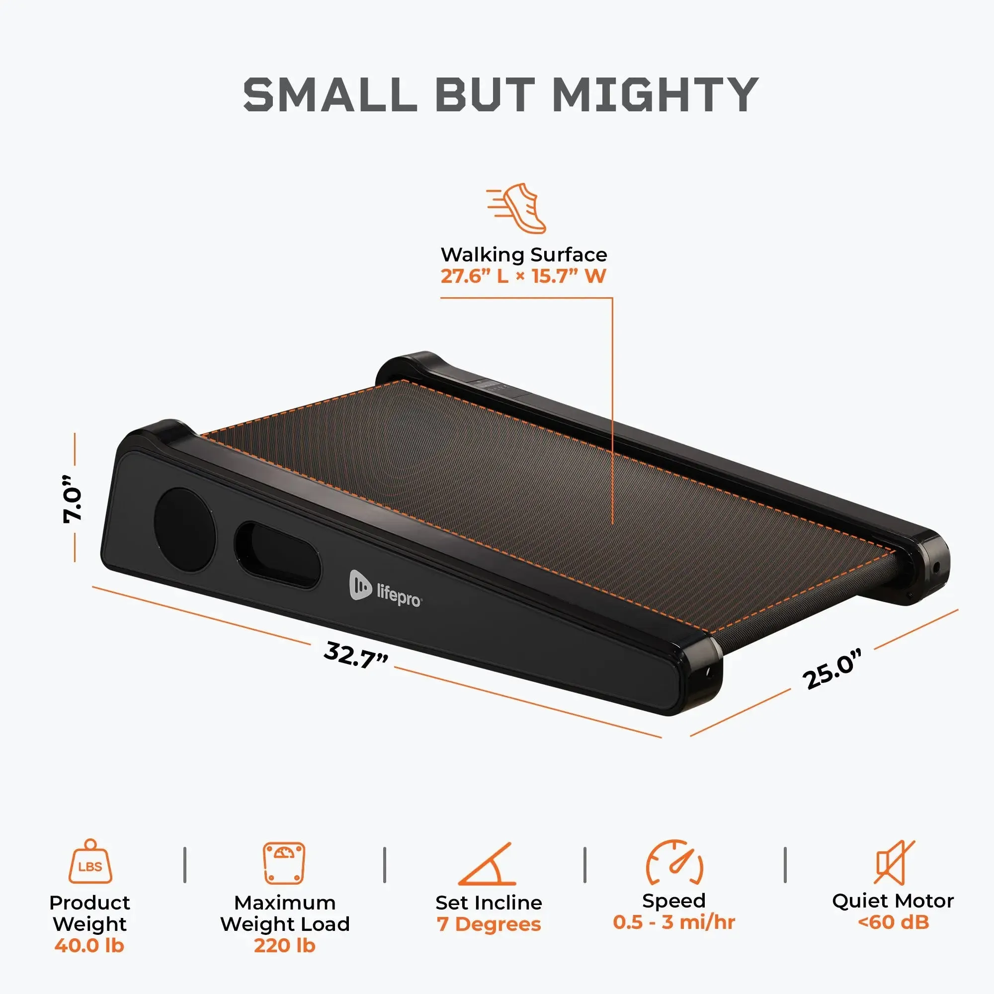 PacerMini Portable Treadmill