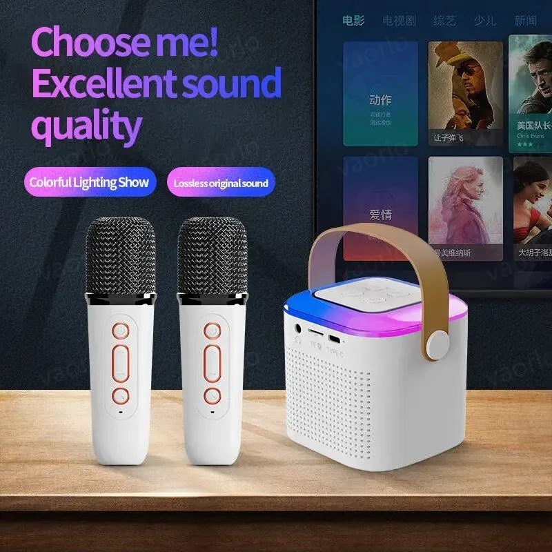 Portable Wireless Karaoke Machine with Microphone