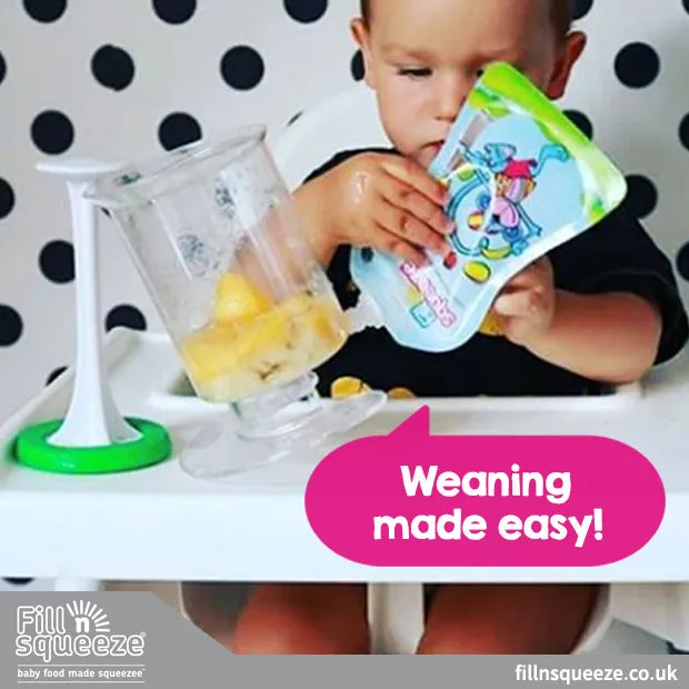 Reusable Food Pouches for Baby Weaning (150ml)