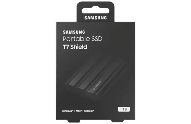 Samsung Portable SSD T7 Shield 2TB - Black