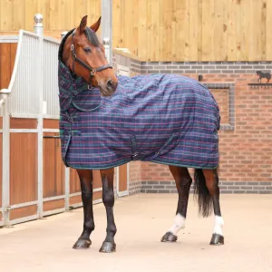 Tempest 100g Stable Rug Combo Navy Tartan