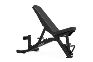 Titan Adjustable Ladder Bench -  Adjustable 0-85 Deg Incline Ladder 10" Pad Stand Up w/ Wheels