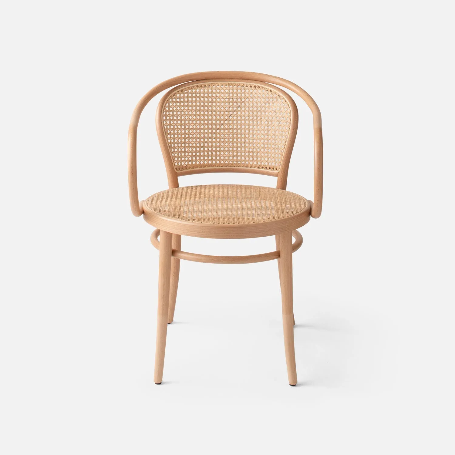 TON 33 Bentwood Caned Armchair