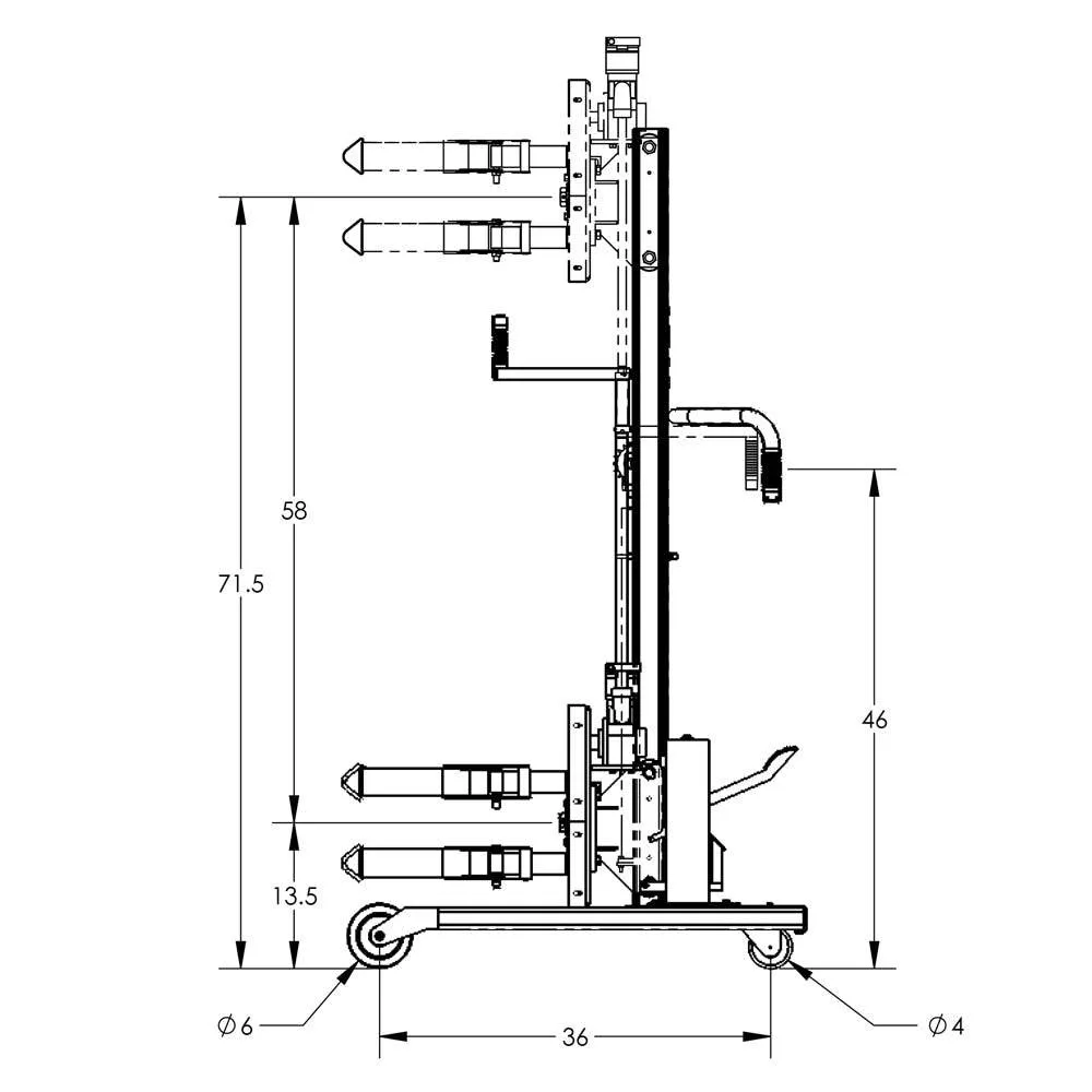 Valley Craft Manual Drum Lifts and Rotators