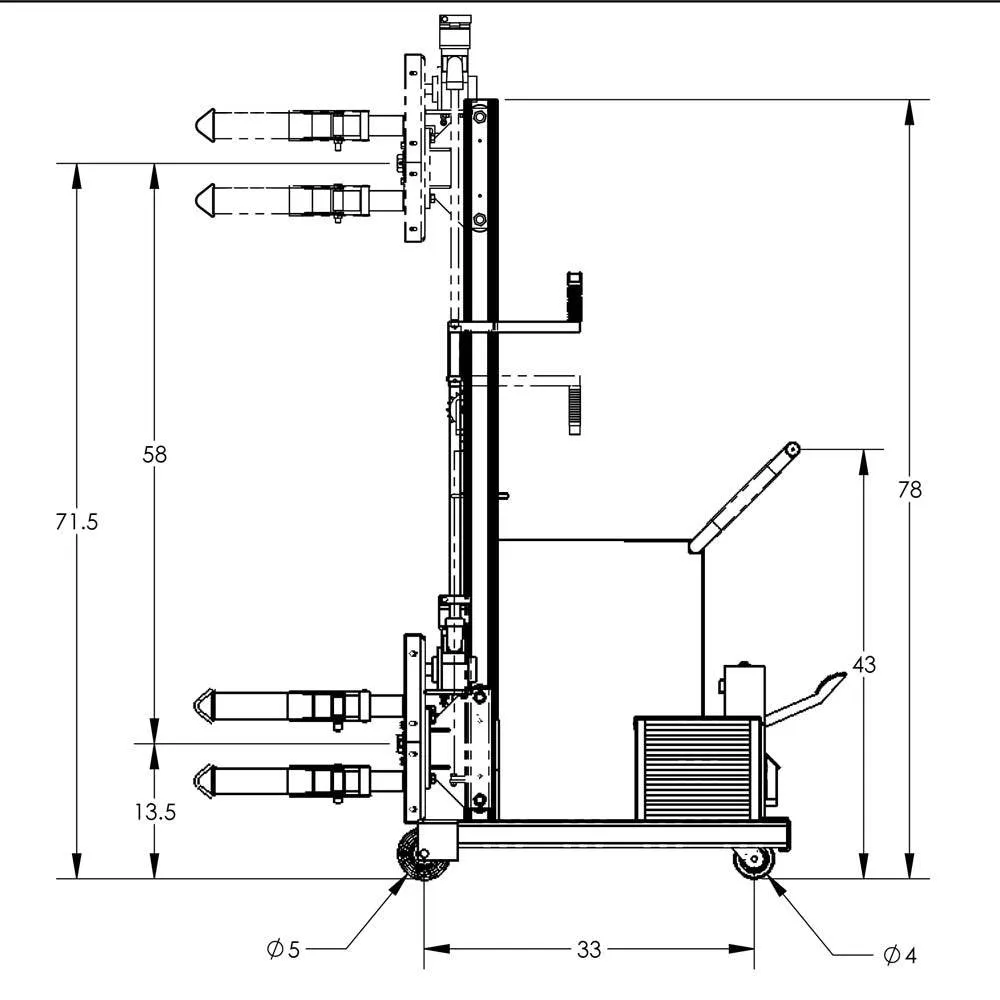 Valley Craft Manual Drum Lifts and Rotators