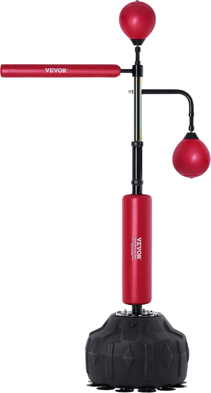 Vevor Boxing Speed Trainer Height Adjustable Reflex Punching Bag with Stand and Gloves New