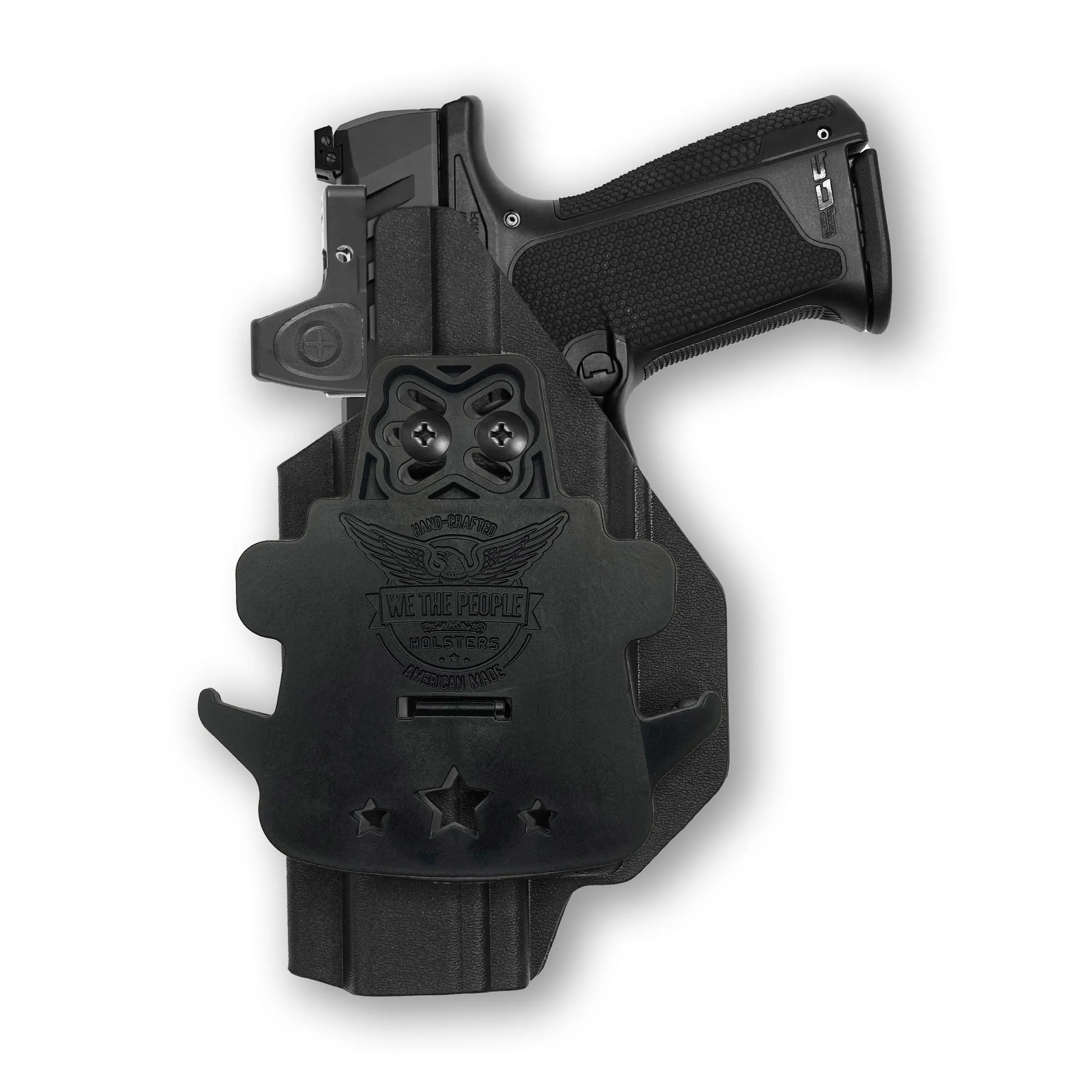 Walther PDP Compact 5" with Streamlight TLR-7/7A/7X Light Red Dot Optic Cut OWB Holster