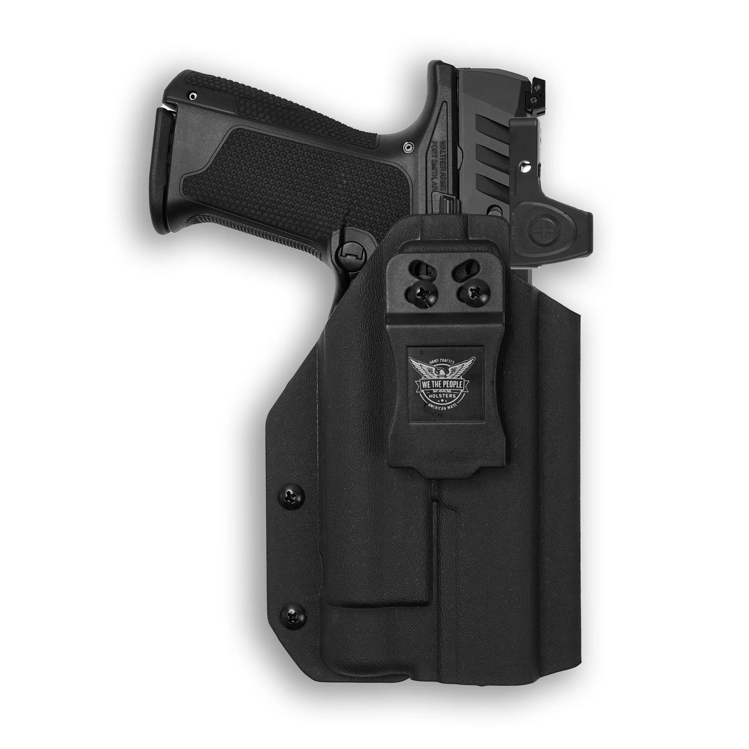 Walther PDP Pro SD Compact 4" with Streamlight TLR-1/1S/HL Light Red Dot Optic Cut IWB Holster