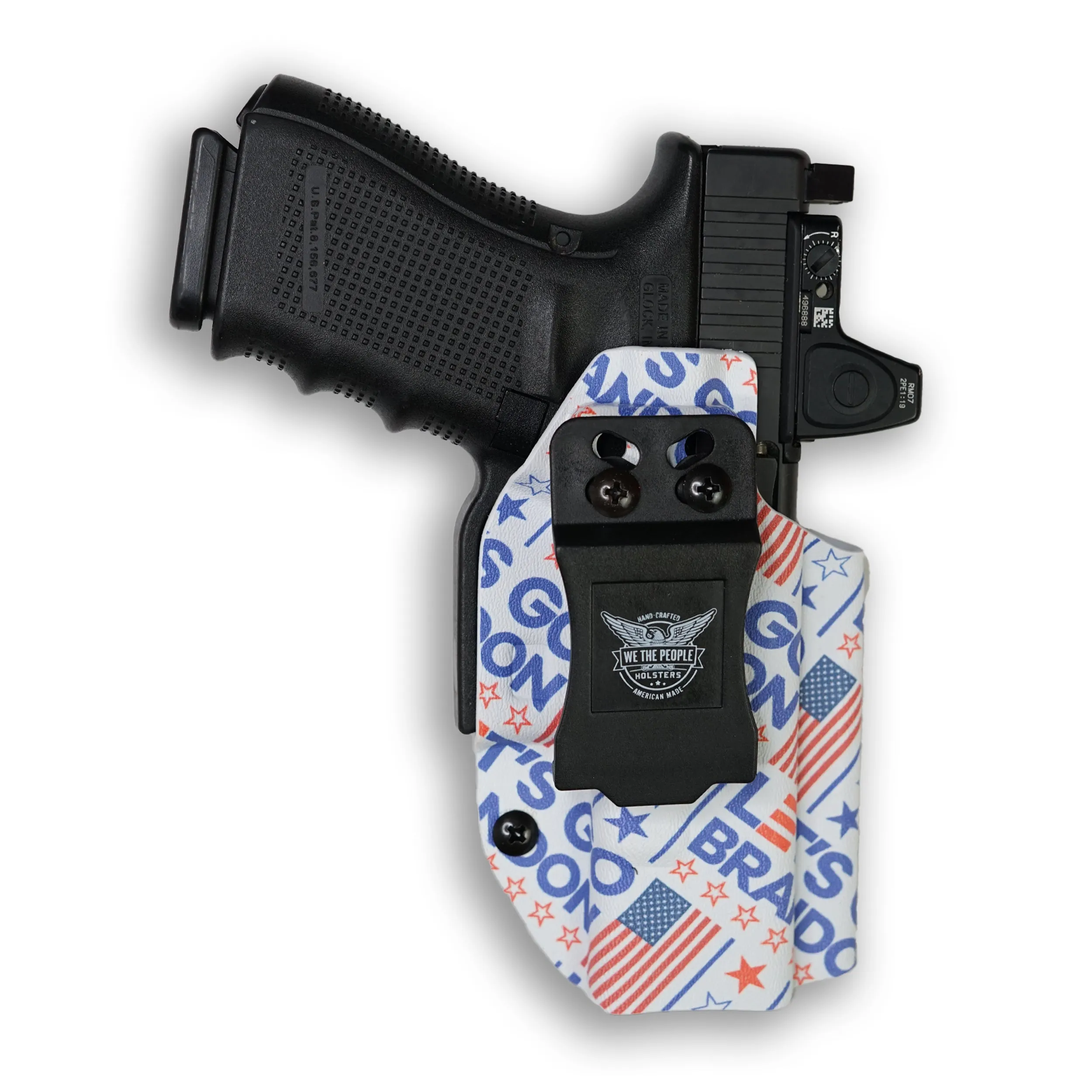 Walther PDP Pro SD Compact 4" with Streamlight TLR-1/1S/HL Light Red Dot Optic Cut IWB Holster