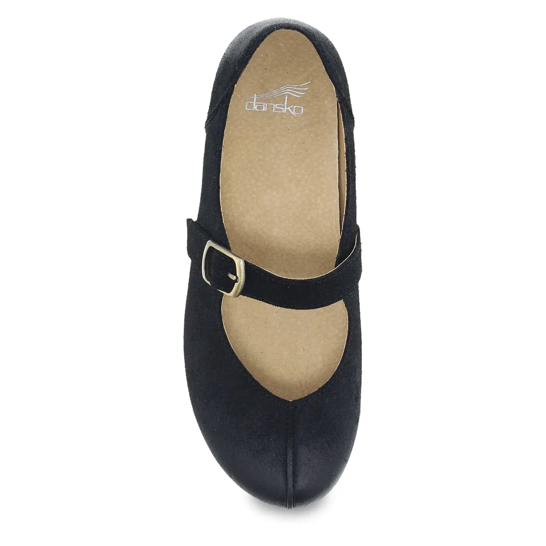 Women's Dansko Mika Color: Black Burnished Suede