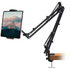 Xtreme Xccessories Phone Tablet Holder for Bed, Cell Phone Tablet Stand for Desk, Adjustable Tablet Phone Mount Holder